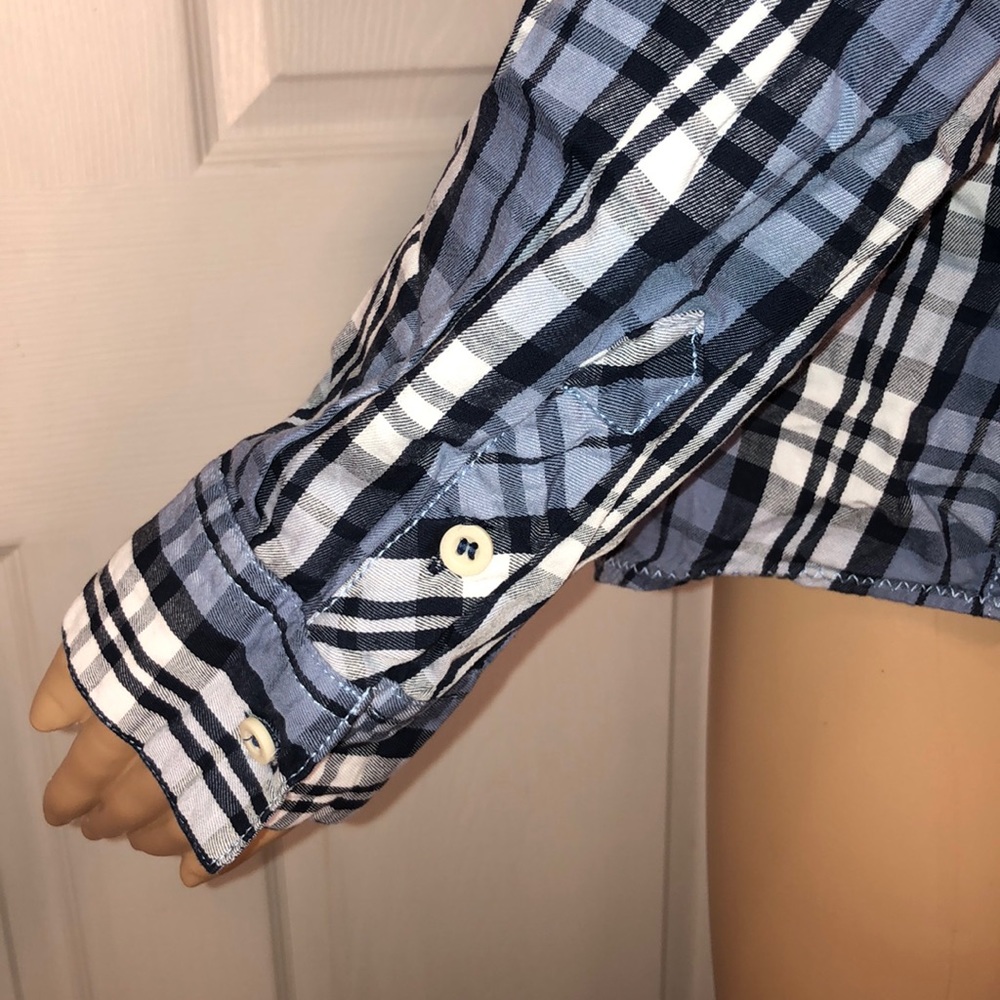 Buffalo David Bitton Blue Buttondown L - Picture 4 of 8